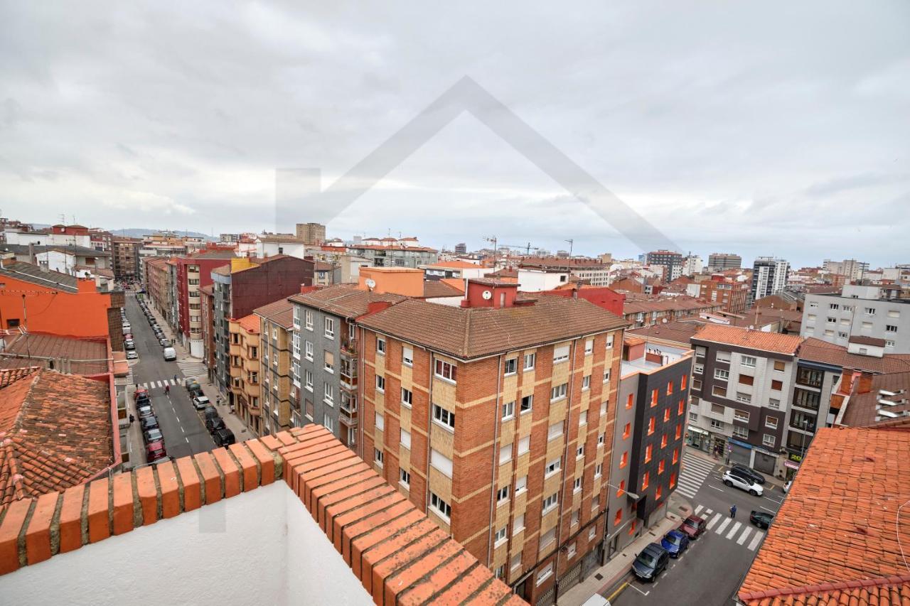 Bed and Breakfast Espectacular Atico A Un Paso Del Centro De Gijón Exterior foto